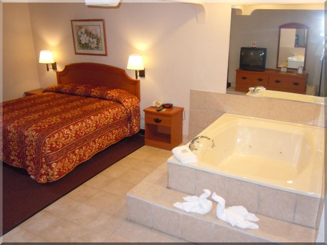 Relax in our Jacuzzi here at Bays Inn & Suites! 